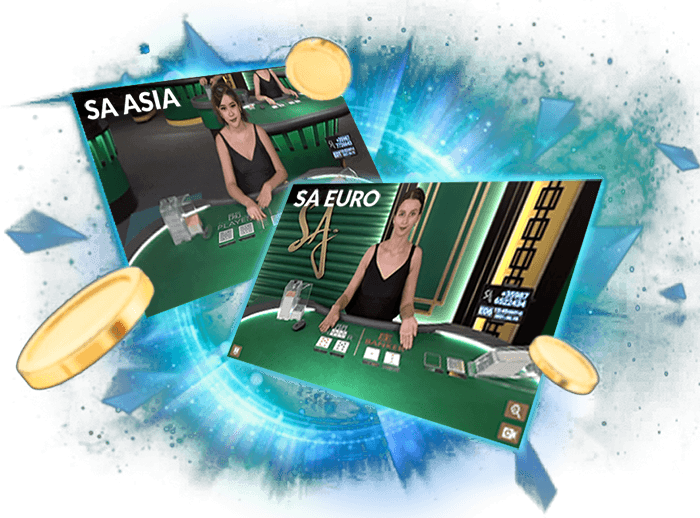 Live Studio คาสิโนสด SA Asia และ SA EURO