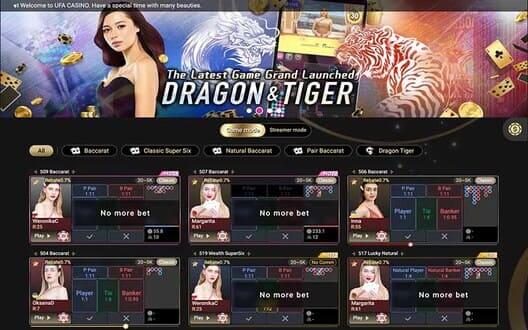 คาสิโน UFA CASINO คาสิโนที่เล่นได้ทุกเพศทุกวัย ทุนน้อยเท่าไหรก็สมัครใช้งานได้ทุกคน